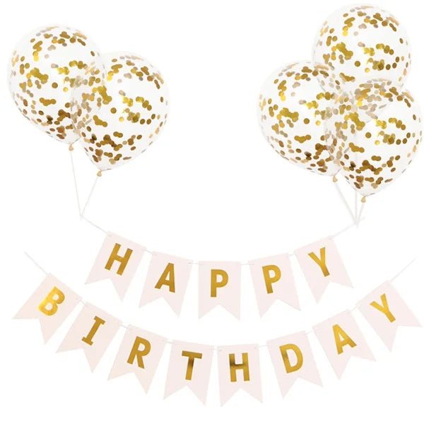 Rose Gold Party Decoration Set - Cake Pops Parties