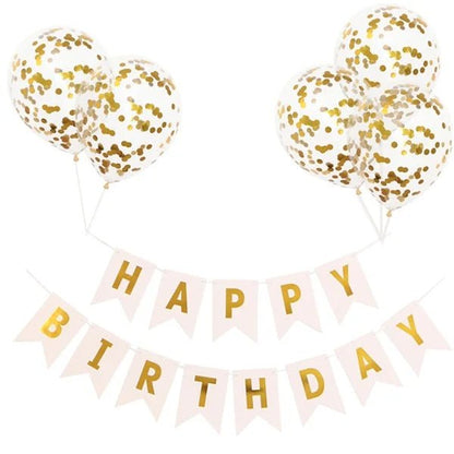 Rose Gold Party Decoration Set - Cake Pops Parties