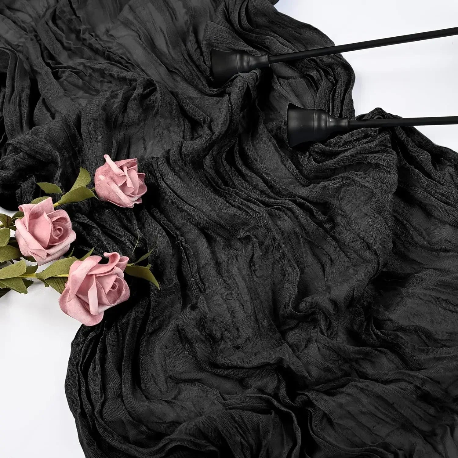 Rustic Cotton Cheesecloth Table Runner - Cake Pops Parties