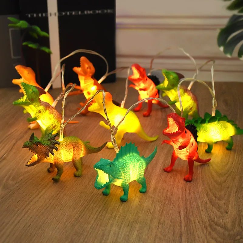 Safari Animal String Lights - Jungle Dinosaur Theme - Cake Pops Parties