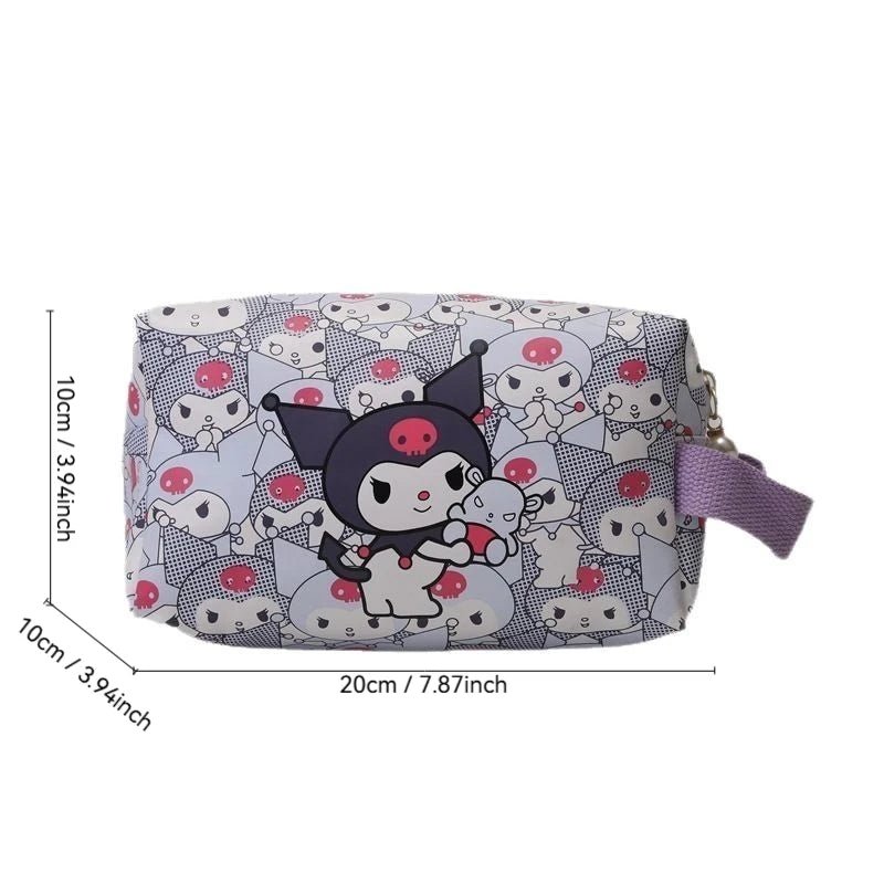 Sanrio Cartoon Makeup Bag | Large Capacity Waterproof Travel Storage - Cake Pops Parties