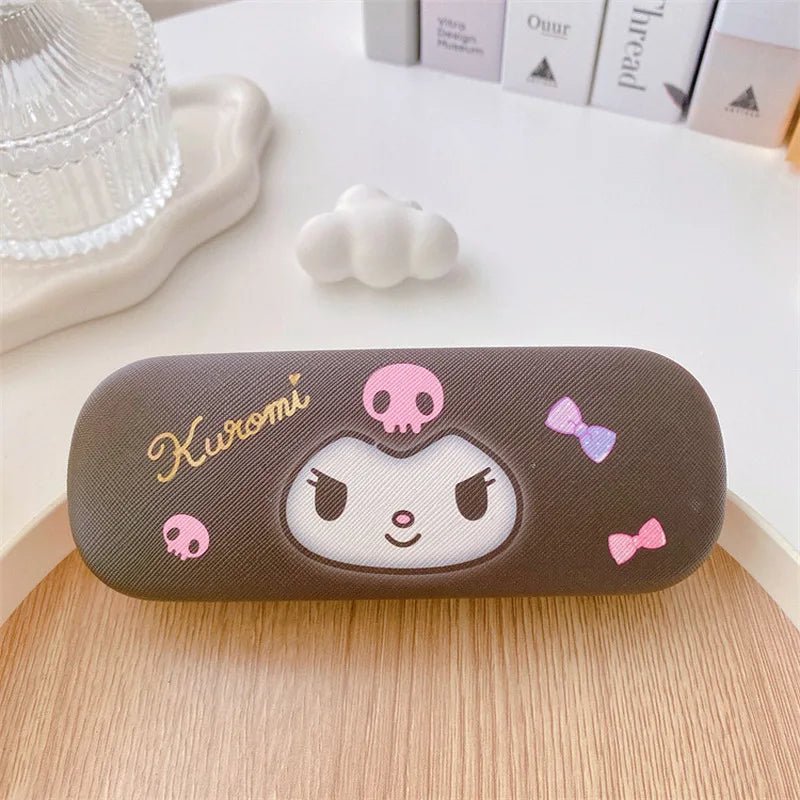Sanrio Hello Kitty Kuromi Cinnamoroll Kawaii Cute Glasses Case Gift - Cake Pops Parties