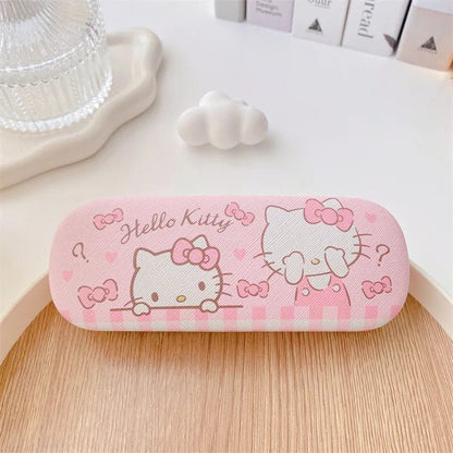 Sanrio Hello Kitty Kuromi Cinnamoroll Kawaii Cute Glasses Case Gift - Cake Pops Parties