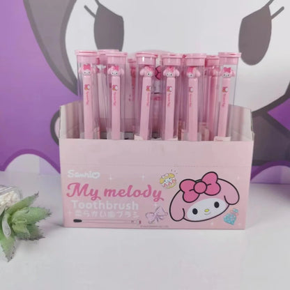 Sanrio Hello Kitty Kuromi Melody Toothbrush Anime Gift Set - Cake Pops Parties