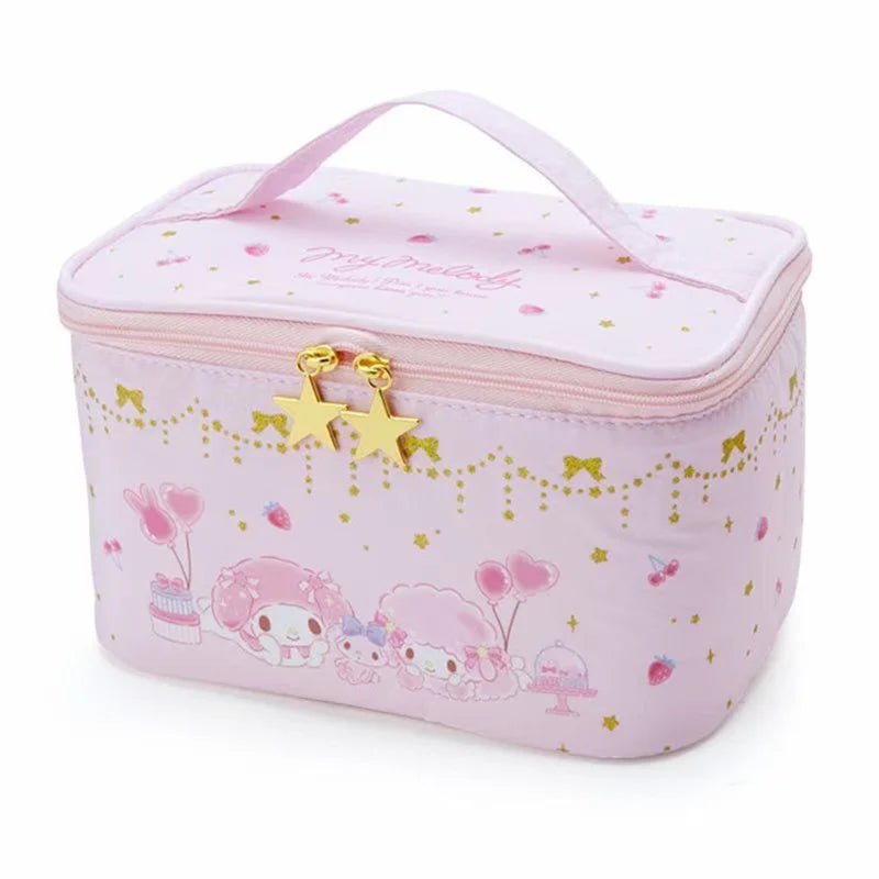 Sanrio Kuromi Cosmetic Bag | Waterproof Anime Makeup Case | Girl Gift - Cake Pops Parties