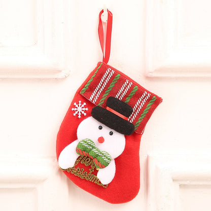 Santa Claus Gold Stockings Bag - Cake Pops Parties