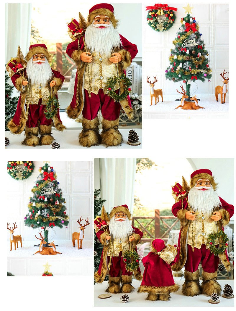 Santa Doll Tree Decor - Cake Pops Parties