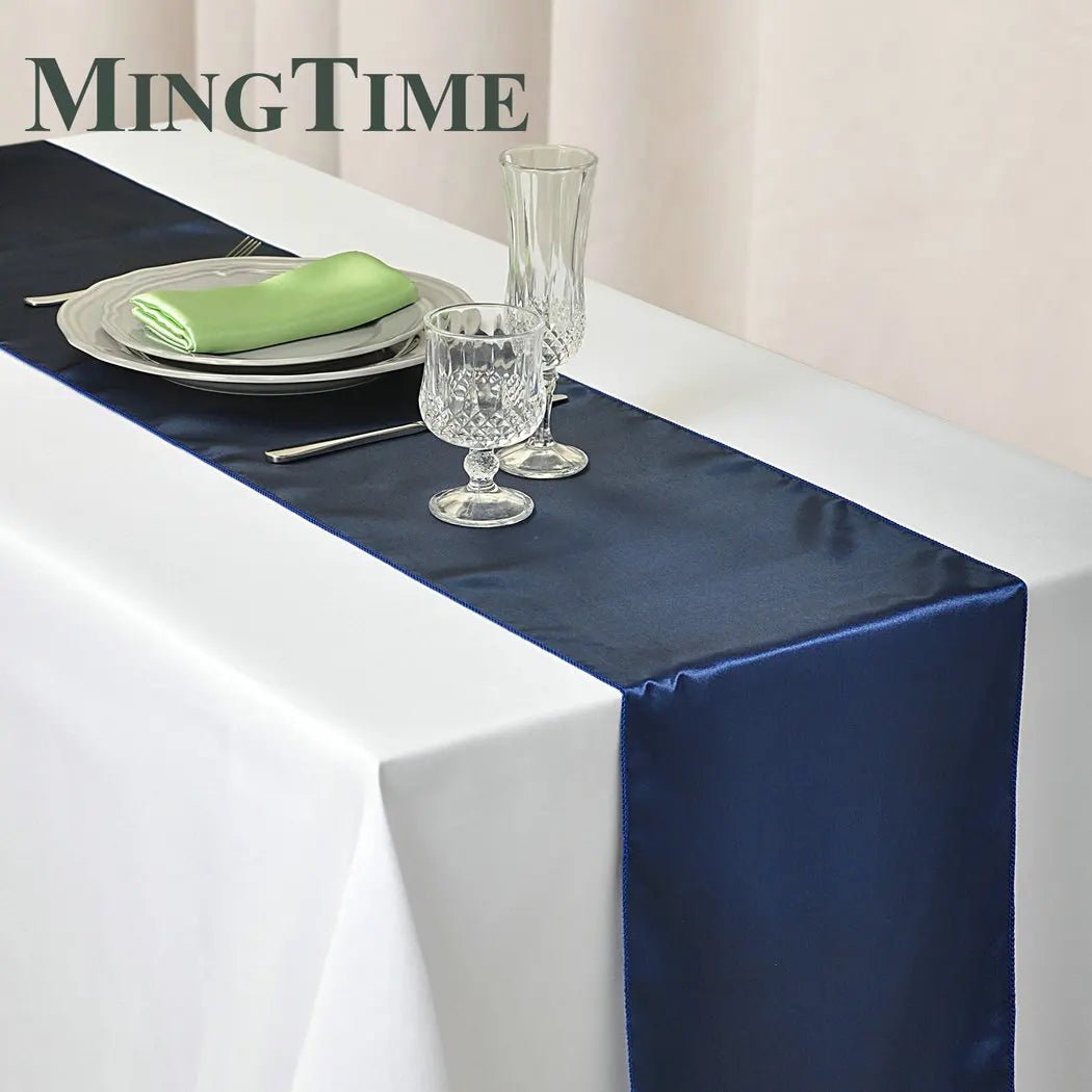 Satin Table Runner 30cm X 275cm - Wedding Party Essential - Cake Pops Parties