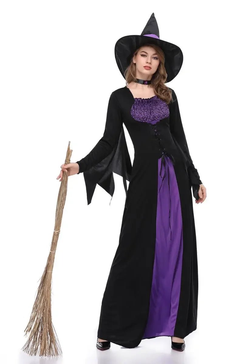 Scary Purple Witch Vampire Costume - Cake Pops Parties