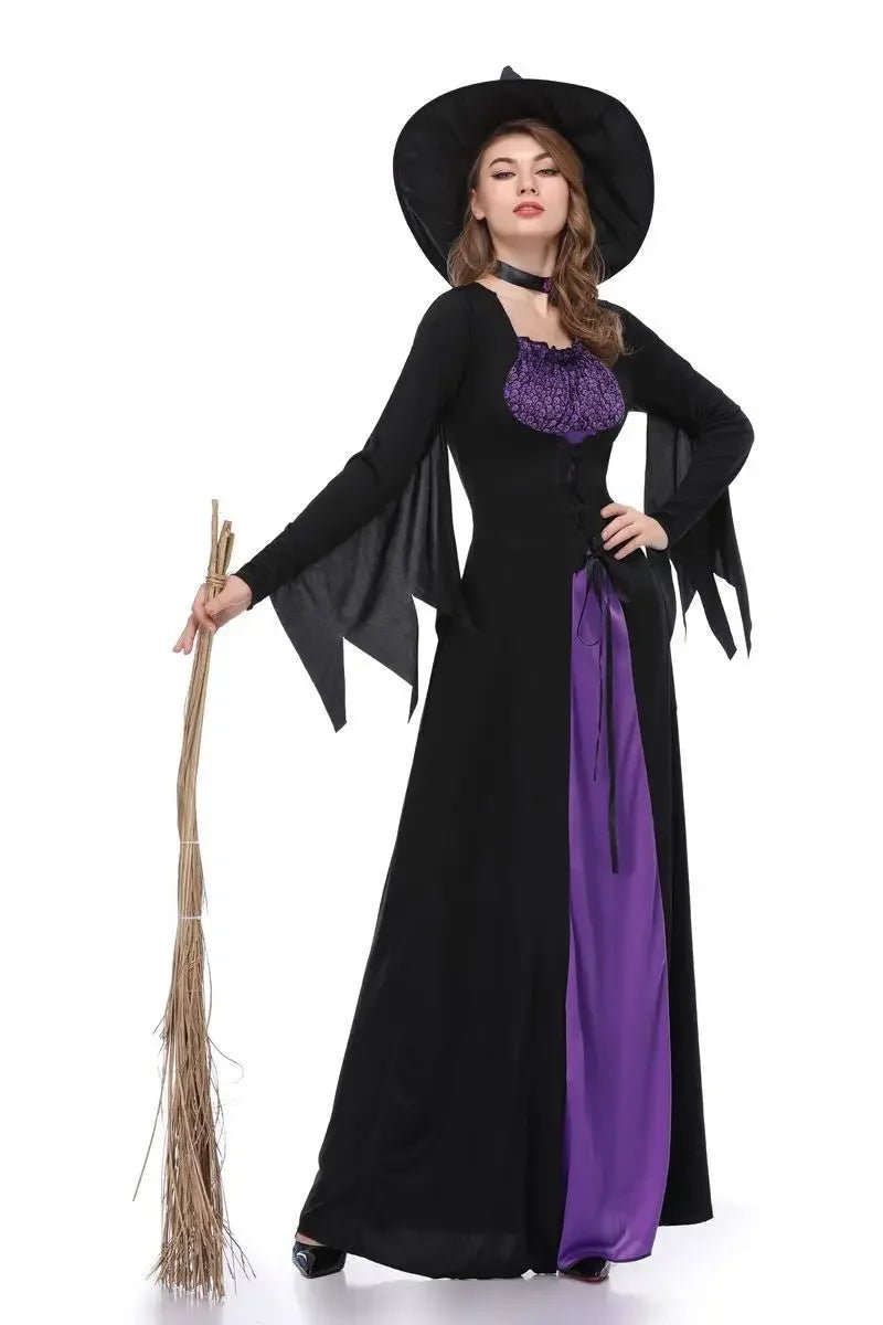 Scary Purple Witch Vampire Costume - Cake Pops Parties
