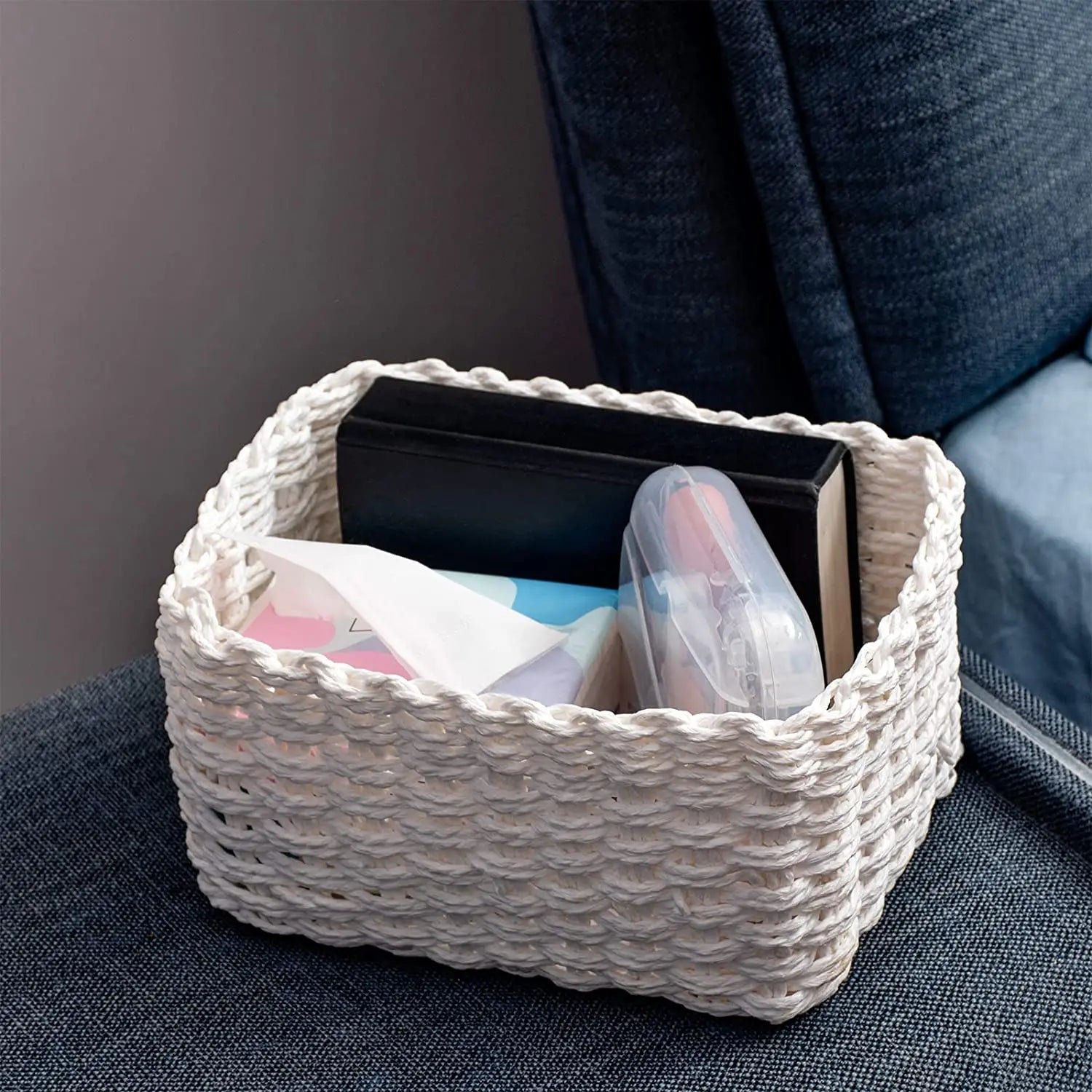 Set of 3 Braided Storage Baskets - Cake Pops Parties