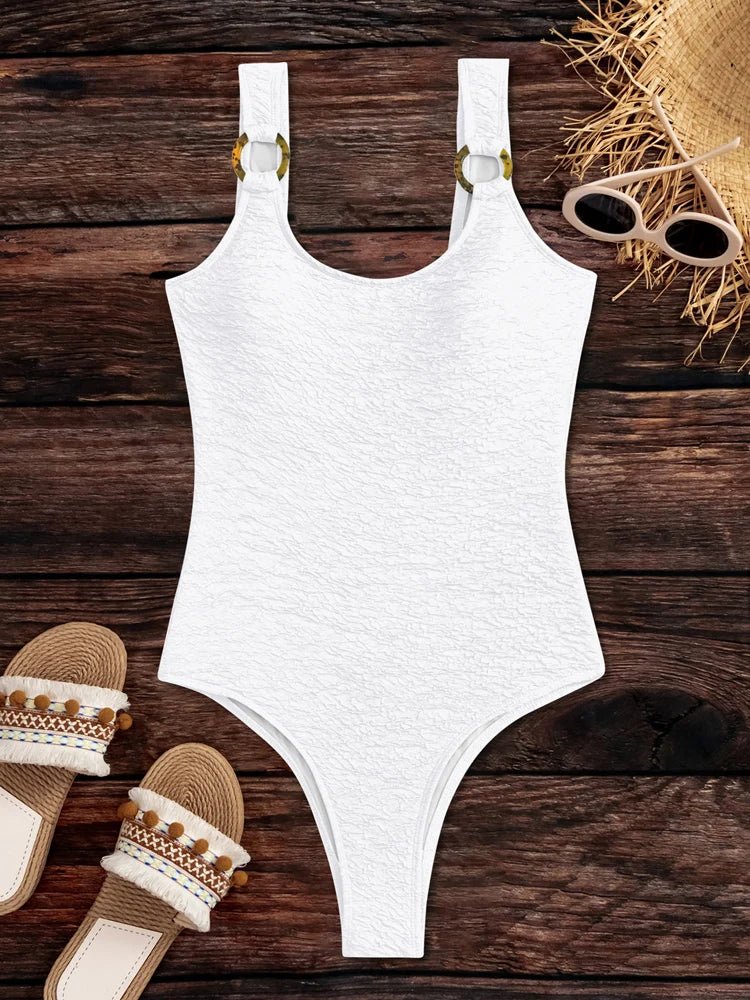 Sexy Hollow Push - Up Monokini | Women's Backless One Piece Swimsuit - Cake Pops Parties