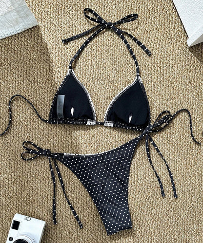 Sexy Polka Dot Bikini 2 - Piece Swimsuit | Women's Beach Summer Swimwear - Cake Pops Parties