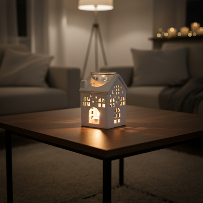 Sharp Coffee Table Setting