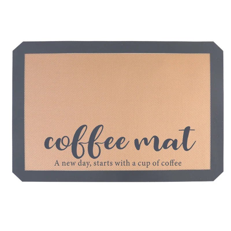 Silicone Coffee Maker Mat - Countertop & Coffee Bar Accessories - Cake Pops Parties