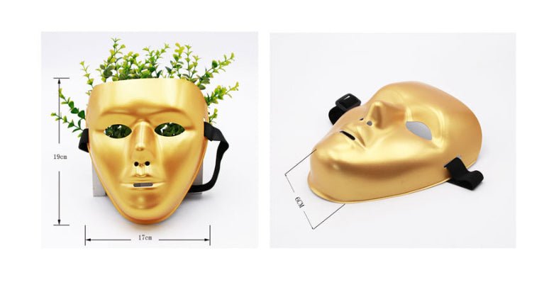 Silver Gold Halloween Mask - Cake Pops Parties