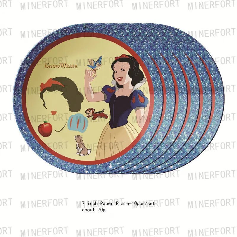 Snow White Princess Birthday Banner - Cake Pops Parties