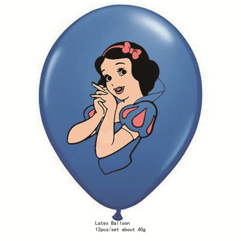 Snow White Princess Birthday Banner - Cake Pops Parties