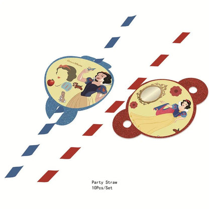 Snow White Princess Birthday Banner - Cake Pops Parties