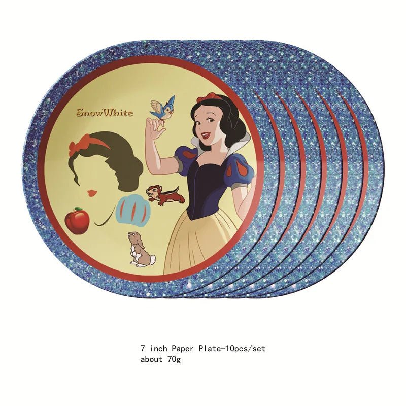 Snow White Princess Birthday Banner - Cake Pops Parties