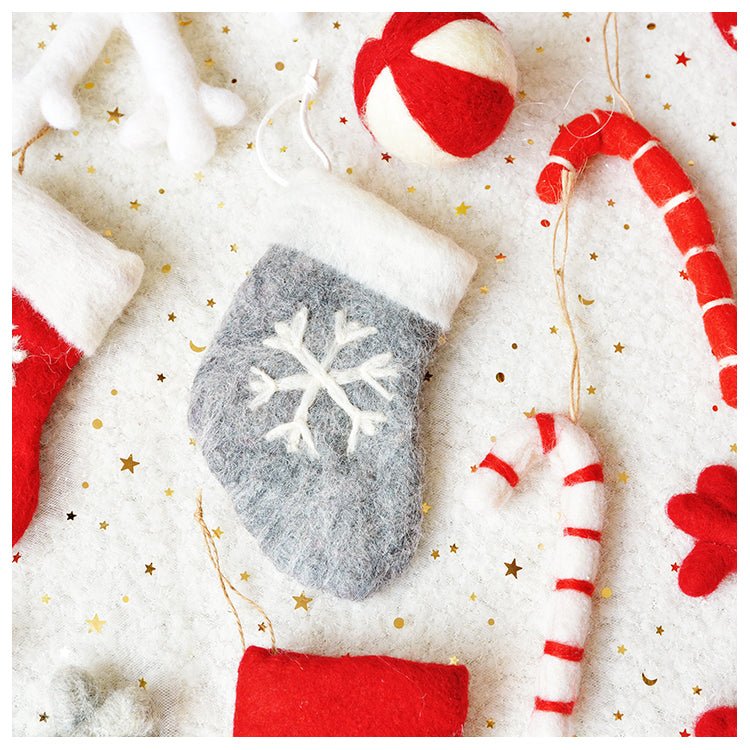 Snowflake Christmas Ornaments Set - Cake Pops Parties