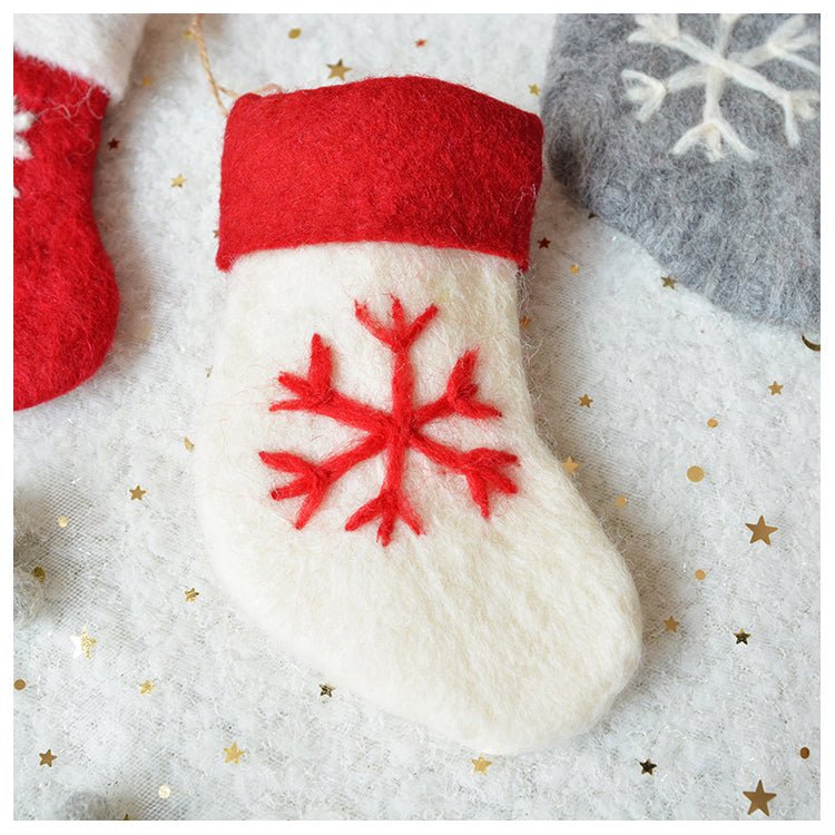 Snowflake Christmas Ornaments Set - Cake Pops Parties