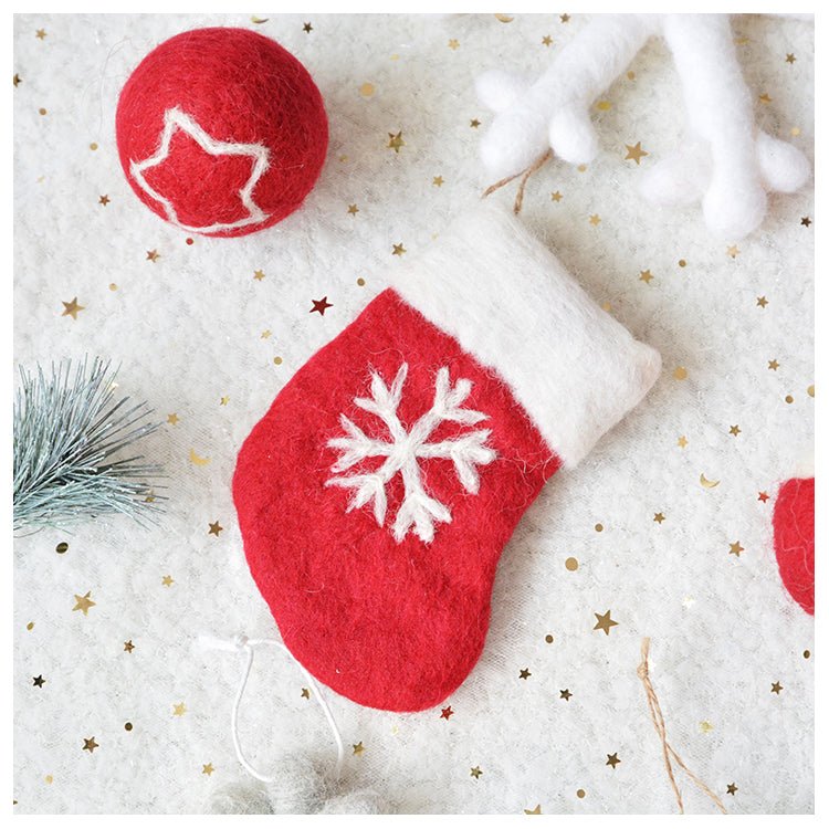 Snowflake Christmas Ornaments Set - Cake Pops Parties
