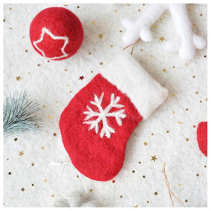 Snowflake Christmas Ornaments Set - Cake Pops Parties