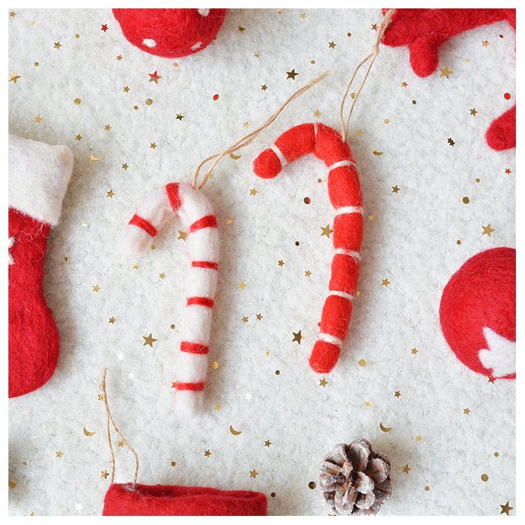 Snowflake Christmas Ornaments Set - Cake Pops Parties