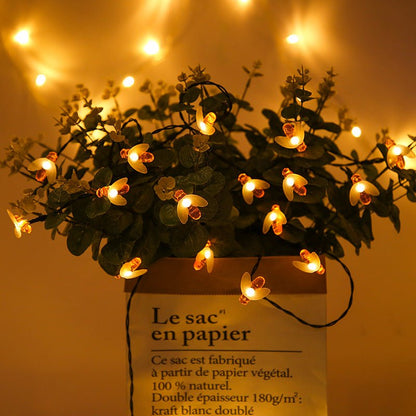 Solar Bee String Lights Christmas Garden Décor - Cake Pops Parties