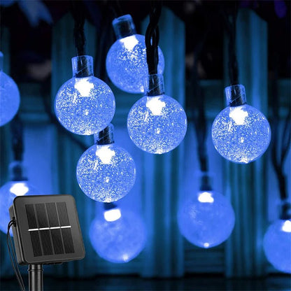 Solar Globe String Lights 60 LED 8 Modes - Cake Pops Parties