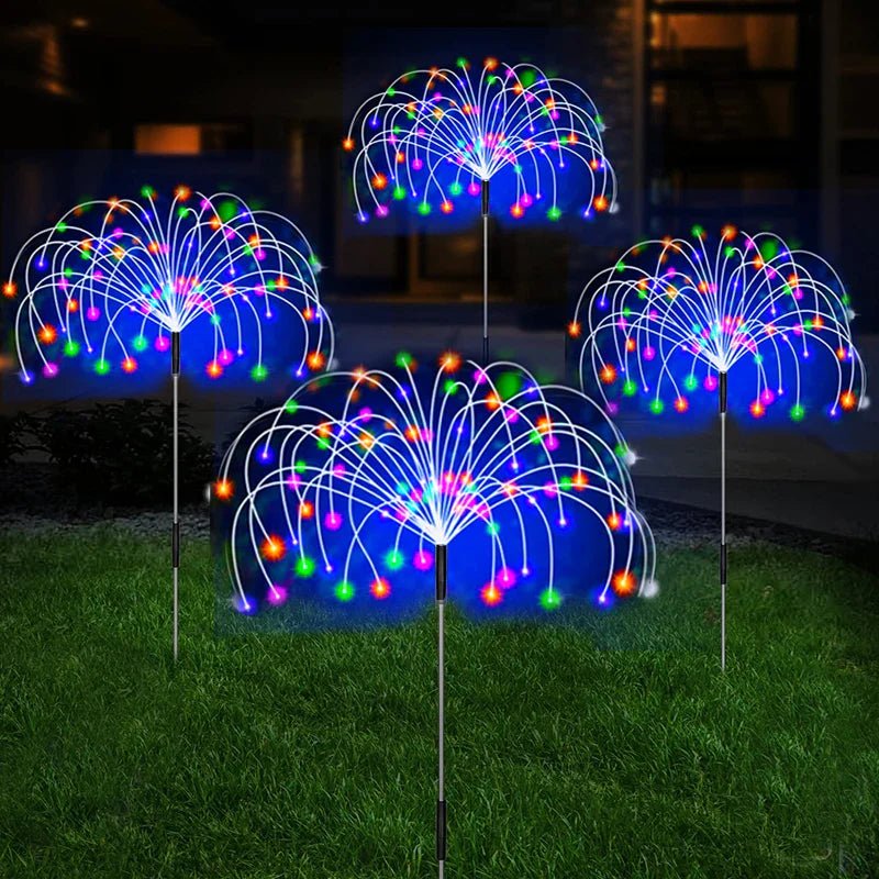 Solar LED Firework Fairy Lights - Cake Pops Parties