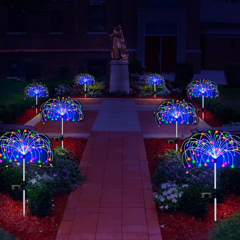 Solar LED Firework Fairy Lights - Cake Pops Parties