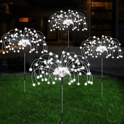 Solar LED Firework Fairy Lights - Cake Pops Parties