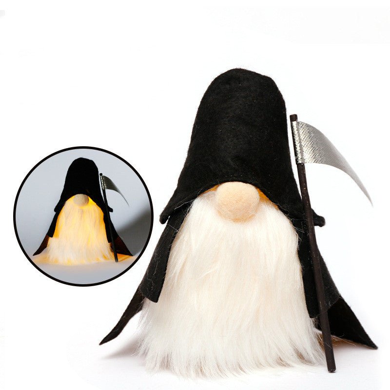 Spooky Faceless Old Man Doll Ornament - Cake Pops Parties