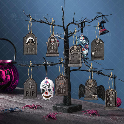 Spooky Ghost Pendant Set - Cake Pops Parties