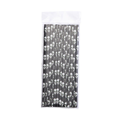 Spooky Halloween Paper Straws - Cake Pops Parties