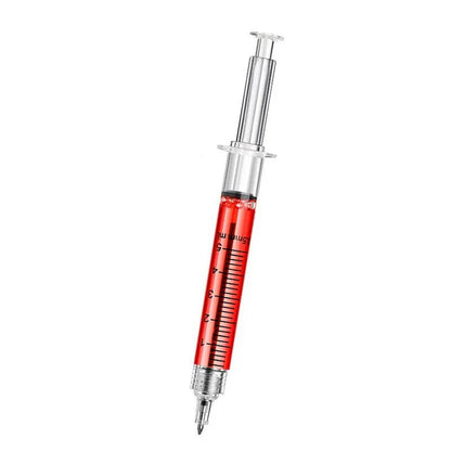 Syringe Pens Set - Novelty Medical Ballpoint Pens - Cake Pops Parties