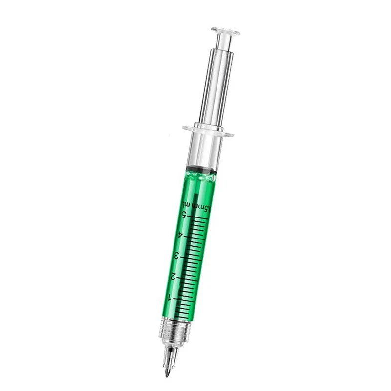Syringe Pens Set - Novelty Medical Ballpoint Pens - Cake Pops Parties