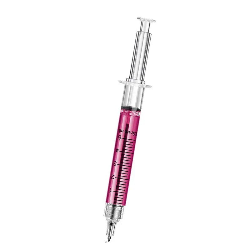 Syringe Pens Set - Novelty Medical Ballpoint Pens - Cake Pops Parties