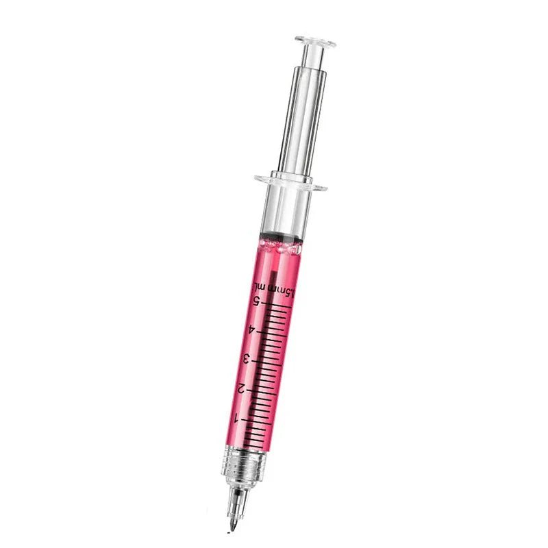 Syringe Pens Set - Novelty Medical Ballpoint Pens - Cake Pops Parties