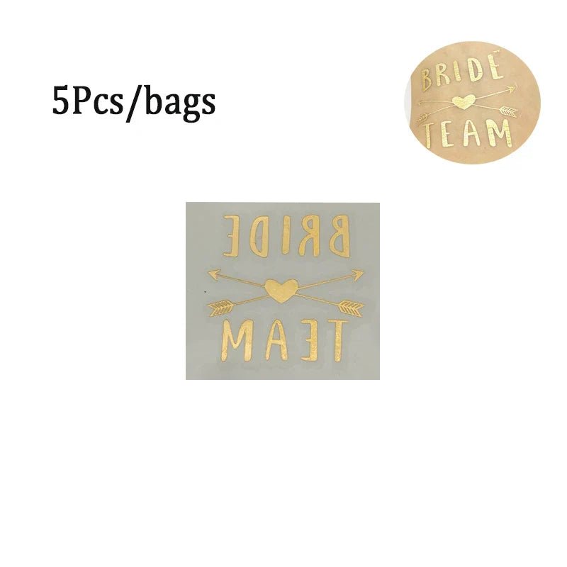 Team Bride Paper Photo Booth Props - Cake Pops Parties