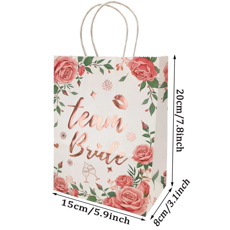 Team Bride Paper Photo Booth Props - Cake Pops Parties