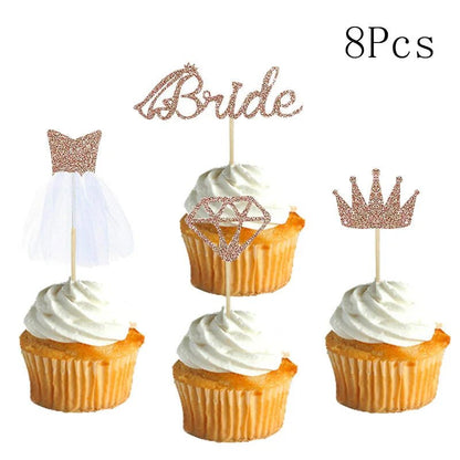 Team Bride Paper Photo Booth Props - Cake Pops Parties
