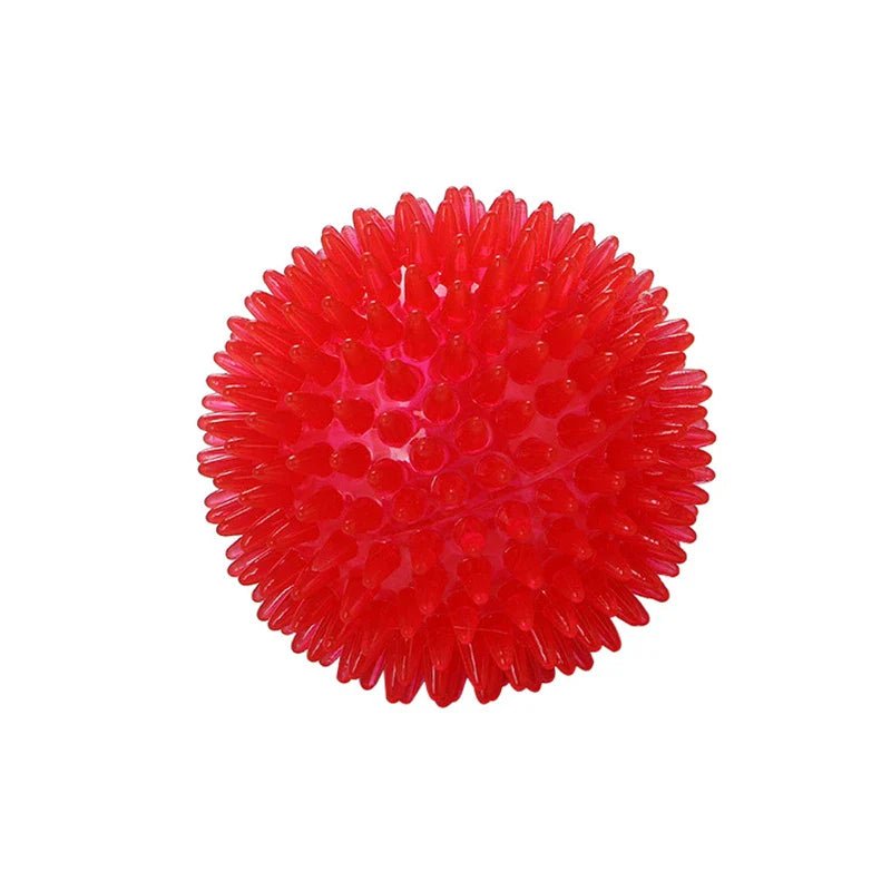 TPR Pet Teeth Cleaning Ball - Squeaky Toy for Dogs - Cake Pops Parties
