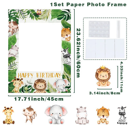 Tropic Greenery Party Paper Plates - Cake Pops Parties