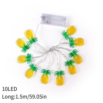 Tropical Flamingo LED String Lights - Cake Pops Parties