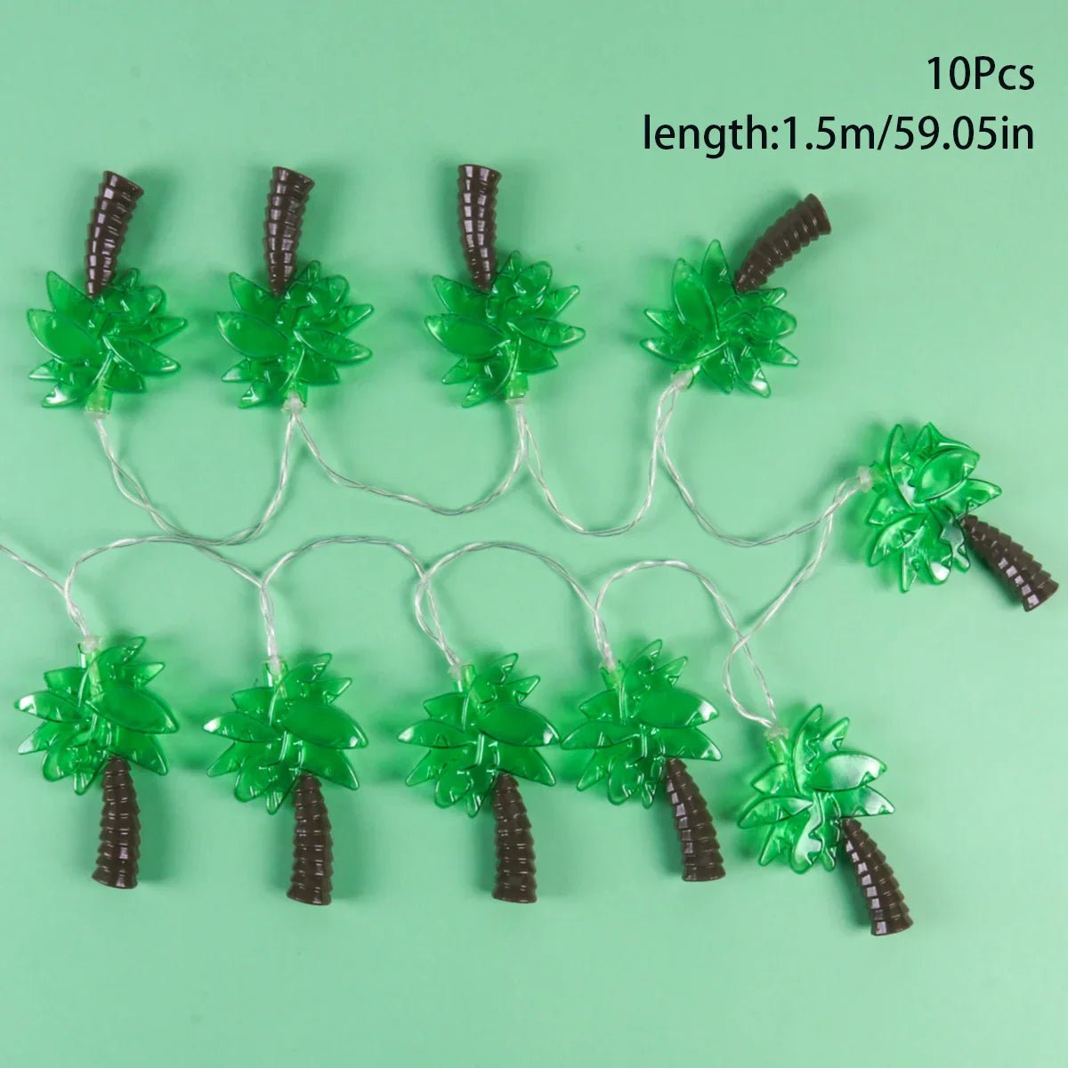 Tropical Flamingo LED String Lights - Cake Pops Parties