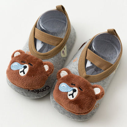 Ultra - Thin Baby Floor Socks - Cartoon Designs - Cake Pops Parties