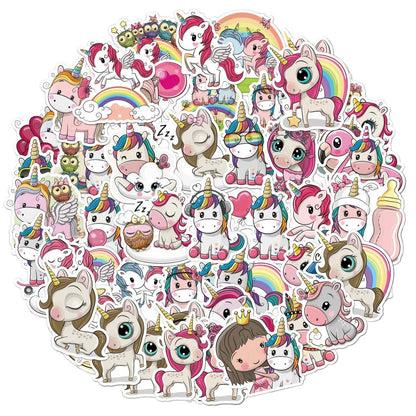 Unicorn Themed Party Balloons Set - Cake Pops Parties